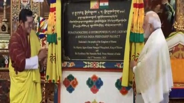 World News | PM Modi, Bhutan King Inaugurate Punatsangchhu-II Hydropower Project, Marking New Milestone in Bilateral Energy Partnership