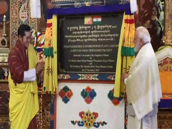 World News | PM Modi, Bhutan King Inaugurate Punatsangchhu-II Hydropower Project, Marking New Milestone in Bilateral Energy Partnership