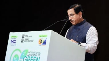 Business News | Pralhad Joshi Announces Rs 100 Crore 'call for Proposals' for Biomass-based Hydrogen Pilots