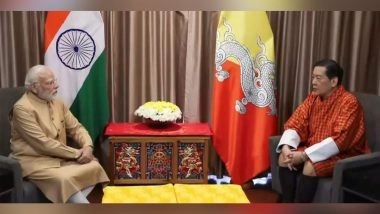 World News | PM Modi Meets Bhutan's 4th King, Inaugurates Kalachakra Ceremony in Thimphu