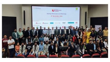 Business News | IIM Udaipur Hosts 'Startup Showcase & Pitch Day' Organized by IIM Udaipur Incubation Centre and Saksham - The Entrepreneurship Cell