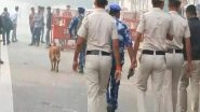 India News | Delhi: Security Forces Conduct Checks at Blast Spot Near Red Fort