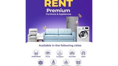 Business News | Cityfurnish, India's Top Furniture & Appliance Rental Brand, Announces Expansion into Hosur, Chennai, and Jaipur