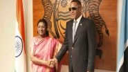 World News | President Murmu Holds Delegation-level Talks with Botswana Counterpart Duma Boko