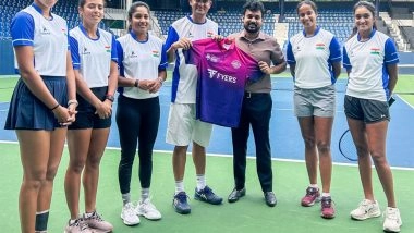 Sports News | Prachura PP Meets Team India Ahead of Billie Jean King Cup Play-offs