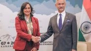 World News | EAM Jaishankar Meets Canadian FM Anita Anand on G7 Sidelines in Niagara, Discusses Roadmap to Boost Ties