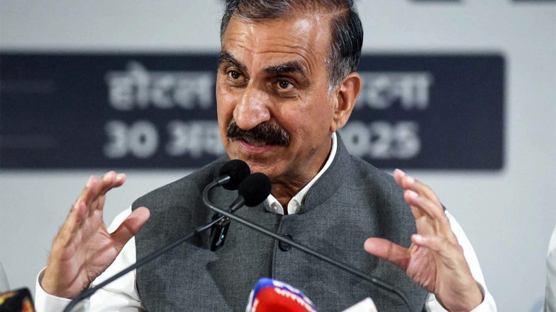 India News | Himachal CM Takes Potshots at BJP, Says It is Divided; Highlights His Government's Focus on Education and Health