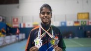 Sports News | Deaflympics 2025: Shuttler Jerlin Jayaratchagan to Be India's Flag Bearer in Tokyo