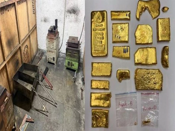 India News | Operation Bullion Blaze: DRI Disrupts Major Gold Smuggling, Melting Syndicate in Mumbai; 11.88 Kg Gold Seized and 11 Held