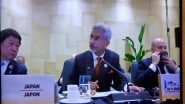 World News | EAM Jaishankar Puts Forth Indian Perspective at G7 Foreign Ministers' Meet Session on Energy Security, Critical Minerals