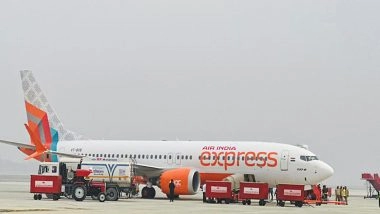India News | Air India Express Flight Makes Emergency Landing in Varanasi After Bomb Threat