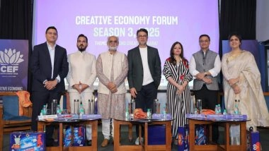 World News | Creative Economy Forum 2025 Showcases Vision of 'Creative Bharat', Unites India's Leading Innovators, Cultural Voices