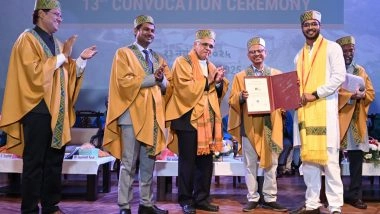 India News | IIT Mandi Holds 13th Convocation, over 25% Women Graduates; President's Gold Medalist a Woman