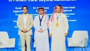 Business News | Indian Health Tech Leader Kunal Aggarwal Represents India at Global Health Exhibition 2025, Riyadh