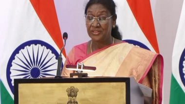 World News | Botswana: President Murmu Observes One-minute Silence in Memory of Delhi Terror Attack Victims