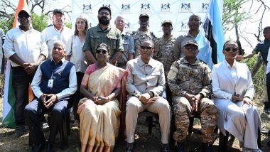 World News | India-Botswana Wildlife Cooperation Boosted as Eight Cheetahs Are Handed over Under 'Project Cheetah'