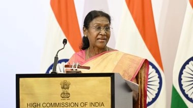 World News | Continue Contributing to Botswana's Progress...: President Droupadi Murmu to Members of the Indian Community
