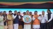India News | Uttarakhand: CM Dhami Unveils Logo of 'Adarsh Champawat' at Cooperative Fair in Tanakpur