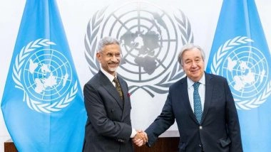 World News | Jaishankar Meets UN Secy-General in New York, Discusses Global Challenges and India's Growth