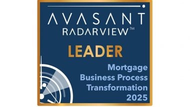 Business News | Firstsource Recognized as a 'Leader' for the Second Consecutive Year in Avasant's Mortgage Business Process Transformation 2025 RadarView&trade;