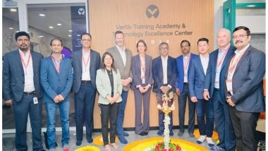 Business News | Vertiv Training Academy & Technology Excellence Center Launched in Pune, India, Reinforcing Dedication to Talent Development and Operational Excellence