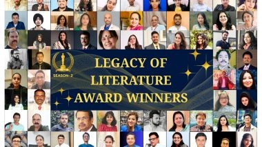Business News | Legacy of Literature Award (Season 2) Winners Announced - The Literature Times