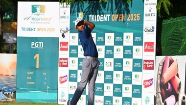 Sports News | Trident Open 2025: Teenager Manoj S Storms into Lead with 67 in Round-3