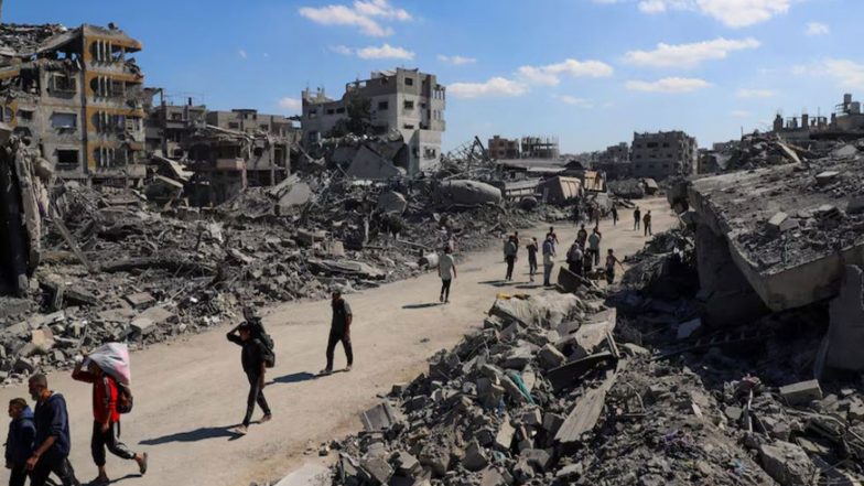 World News | Gaza Security Hangs in Balance as US Pushes UN Security Council to Back Trump's Peace Plan