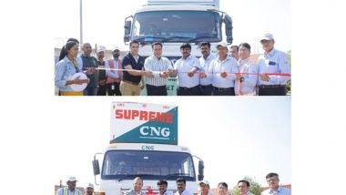 Business News | Toyota Logistics Kishor India Pvt Ltd. (TLKI) Rolls Out Low-Emission EV and CNG Trucks for Greener Car Deliveries