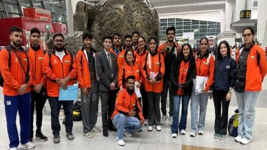 Sports News | Indian Shooting Contingent Departs for 25th Summer Deaflympic Games in Tokyo