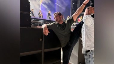 Entertainment News | Salman Khan Flaunts His Flexibility, Shares His Fun Stretching Pic