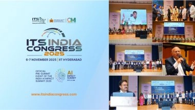 Business News | ITS India Congress 2025 Successfully Accelerates India's AI-Driven Mobility Future
