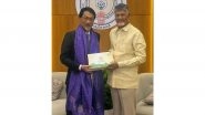 World News | Japanese Envoy Holds Talks with Andhra CM on Deepening Ties with State