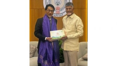 World News | Japanese Envoy Holds Talks with Andhra CM on Deepening Ties with State