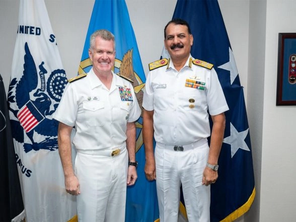 World News | Indian, US Naval Chief's Deepen Indo-Pacific Security Talks