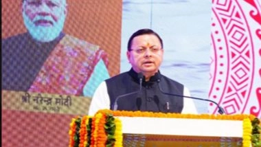 India News | Uttarakhand CM Dhami Participates in Aadi Gaurav Mahotsav on Birsa Munda's Birth Anniversary