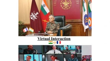 World News | India-France Defence Chiefs Hold Talks to Advance Strategic Partnership