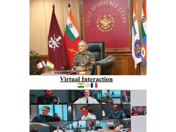 World News | India-France Defence Chiefs Hold Talks to Advance Strategic Partnership