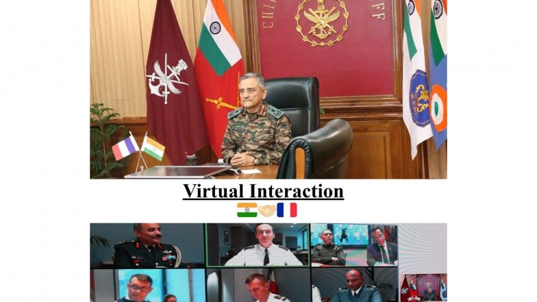 World News | India-France Defence Chiefs Hold Talks to Advance Strategic Partnership