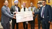 India News | Bank of Baroda Contributes One Crore to Aapda Rahat Kosh of Himachal Pradesh
