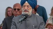 Business News | Hardeep Singh Puri Visits Hanwha Ocean's Shipbuilding Facility in South Korea