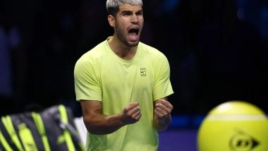 Sports News | ATP Finals: Alcaraz Sets Yet Another Title Clash with Sinner in Italy