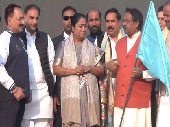 India News | Delhi CM Rekha Gupta Flags off 'Namo Run' Marathon on Fitness and Road Safety