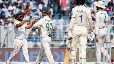 Sports News | IND Vs SA, 1st Test: India Set 124 to Chase, Lose Two Early Wickets (Day 3, Lunch)