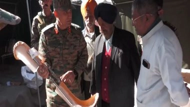 India News | J-K: Durga Battalion, Pritam Spiritual Trust Provide Free Prosthetics, Wheelchairs, Hearing Aids to Specially-abled in Poonch