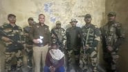 India News | BSF, Punjab Police Nab Drug Peddler, Recover 80 Grams of Heroin