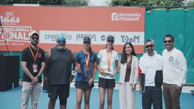 Sports News | Maharashtra, Karnataka, Gujarat Lead Medal Tally at Inaugural Indian Pickleball Nationals 2025