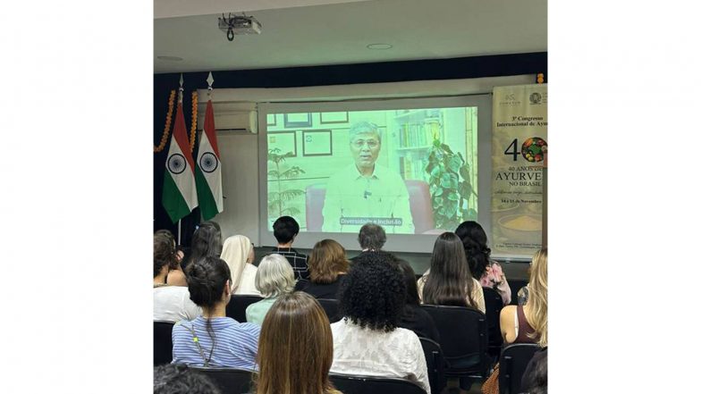 World News | 3rd International Ayurveda Conference Marks 40 Years of Ayurveda in Brazil, Reinforces Bilateral Partnership in Advancing Traditional Healthcare