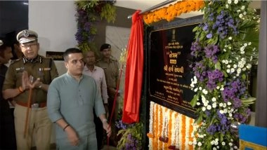 India News | Gujarat Dy CM Harsh Sanghavi Inaugurates AI-based 'NETRAM' Police Control Room in Surat