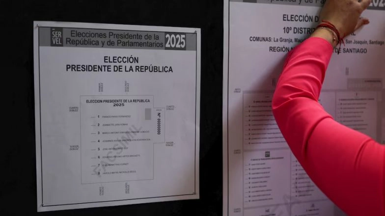 World News | Chile Votes in Polarised Presidential Election Dominated by Crime and Immigration
